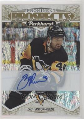 2018-19 Upper Deck Parkhurst - Prominent Prospects - Gold Autographs #PP-22 - Zach Aston-Reese