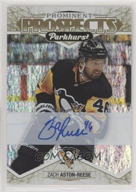 2018-19 Upper Deck Parkhurst - Prominent Prospects - Gold Autographs #PP-22 - Zach Aston-Reese