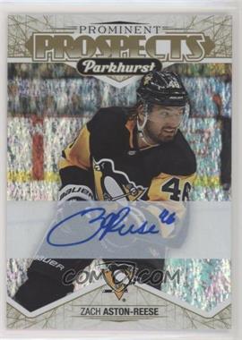 2018-19 Upper Deck Parkhurst - Prominent Prospects - Gold Autographs #PP-22 - Zach Aston-Reese