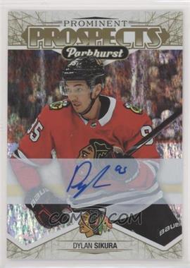 2018-19 Upper Deck Parkhurst - Prominent Prospects - Gold Autographs #PP-24 - Dylan Sikura