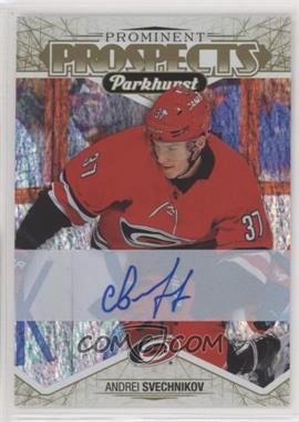 2018-19 Upper Deck Parkhurst - Prominent Prospects - Gold Autographs #PP-5 - Andrei Svechnikov