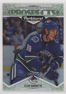 2018-19 Upper Deck Parkhurst - Prominent Prospects - Green #PP-16 - Adam Gaudette