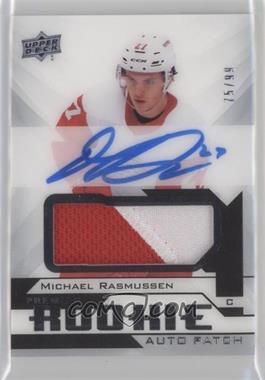 2018-19 Upper Deck Premier - Acetate Rookie Auto Patch #AR-MR - 2019-20 Upper Deck Premier Update - Michael Rasmussen /99