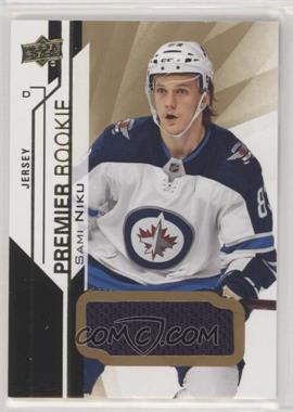 2018-19 Upper Deck Premier - [Base] - Jerseys #59 - Premier Rookie - Sami Niku