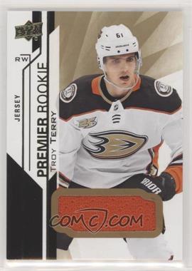 2018-19 Upper Deck Premier - [Base] - Jerseys #86 - Premier Rookie - Troy Terry