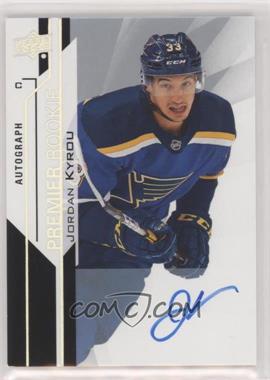 2018-19 Upper Deck Premier - [Base] - Silver Spectrum #68 - Premier Rookie - Jordan Kyrou