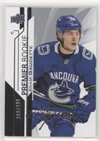 Premier Rookie - Adam Gaudette #/299