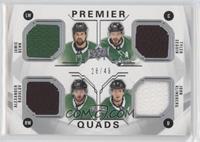 Jamie Benn, Tyler Seguin, Alexander Radulov, John Klingberg #/49