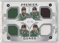 Jamie Benn, Tyler Seguin, Alexander Radulov, John Klingberg #/49