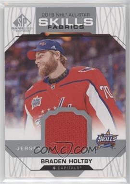 2018-19 Upper Deck SP Game Used - 2018 All-Star Skills Fabrics #AS-BH - Braden Holtby