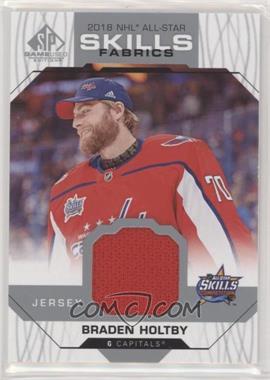 2018-19 Upper Deck SP Game Used - 2018 All-Star Skills Fabrics #AS-BH - Braden Holtby