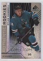 Authentic Rookies - Dylan Gambrell #/5