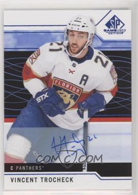 2018-19 Upper Deck SP Game Used - [Base] - Blue Auto #26 - Vincent Trocheck