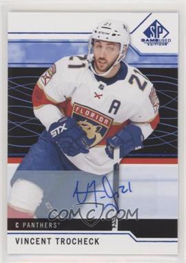 2018-19 Upper Deck SP Game Used - [Base] - Blue Auto #26 - Vincent Trocheck