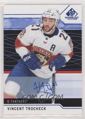 2018-19 Upper Deck SP Game Used - [Base] - Blue Auto #26 - Vincent Trocheck