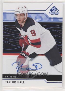 2018-19 Upper Deck SP Game Used - [Base] - Blue Auto #65 - Taylor Hall
