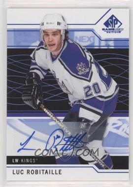 2018-19 Upper Deck SP Game Used - [Base] - Blue Auto #99 - Luc Robitaille