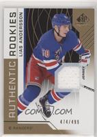 Authentic Rookies - Lias Andersson #/499