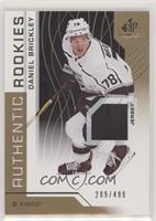 Authentic Rookies - Daniel Brickley #/499