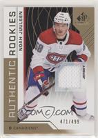 Authentic Rookies - Noah Juulsen #/499