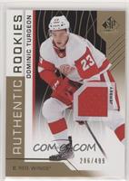 Authentic Rookies - Dominic Turgeon #/499