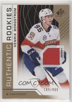 Authentic Rookies - Henrik Borgstrom #/499