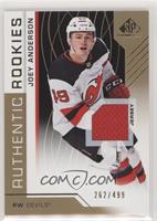 Authentic Rookies - Joey Anderson #/499