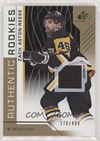 Authentic Rookies - Zach Aston-Reese #/499