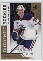 Authentic Rookies - Evan Bouchard #/499