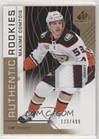 Authentic Rookies - Maxime Comtois #/499