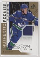 Authentic Rookies - Adam Gaudette #/499