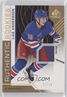 Authentic Rookies - Lias Andersson #/49