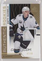 Authentic Rookies - Antti Suomela #/49