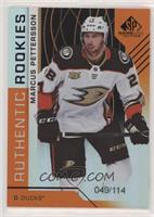 Authentic Rookies - Marcus Pettersson #/114