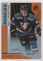 Authentic Rookies - Isac Lundestrom #/118