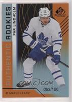 Authentic Rookies - Par Lindholm #/100