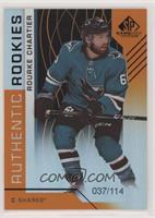 Authentic Rookies - Rourke Chartier #/114