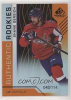 Authentic Rookies - Shane Gersich #/114