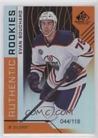 Authentic Rookies - Evan Bouchard #/118