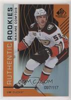 Authentic Rookies - Maxime Comtois #/117