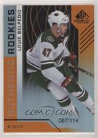 Authentic Rookies - Louie Belpedio #/114