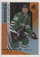 Authentic Rookies - Dillon Heatherington #/113