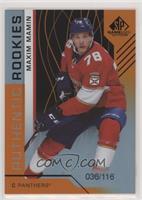 Authentic Rookies - Maxim Mamin #/116