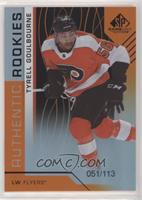 Authentic Rookies - Tyrell Goulbourne #/113