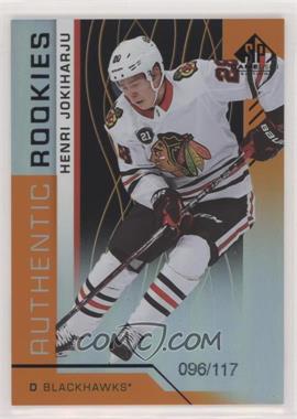 2018-19 Upper Deck SP Game Used - [Base] - Orange Rainbow #197 - Authentic Rookies - Henri Jokiharju /117