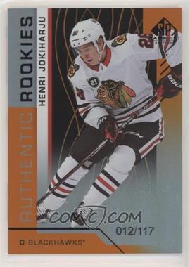 2018-19 Upper Deck SP Game Used - [Base] - Orange Rainbow #197 - Authentic Rookies - Henri Jokiharju /117