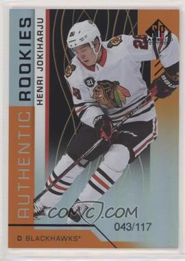 2018-19 Upper Deck SP Game Used - [Base] - Orange Rainbow #197 - Authentic Rookies - Henri Jokiharju /117