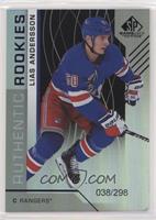 Authentic Rookies - Lias Andersson #/298