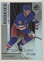 Authentic Rookies - Lias Andersson [EX to NM] #/298