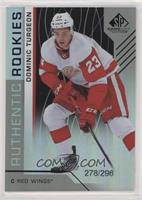 Authentic Rookies - Dominic Turgeon #/296